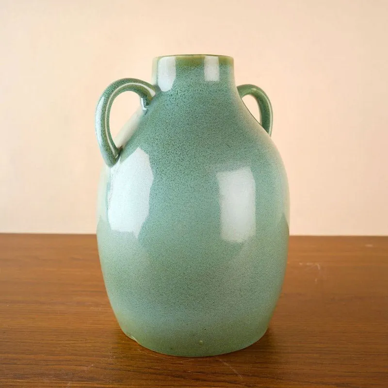 Starsa Ceramic Vase - Green media 5