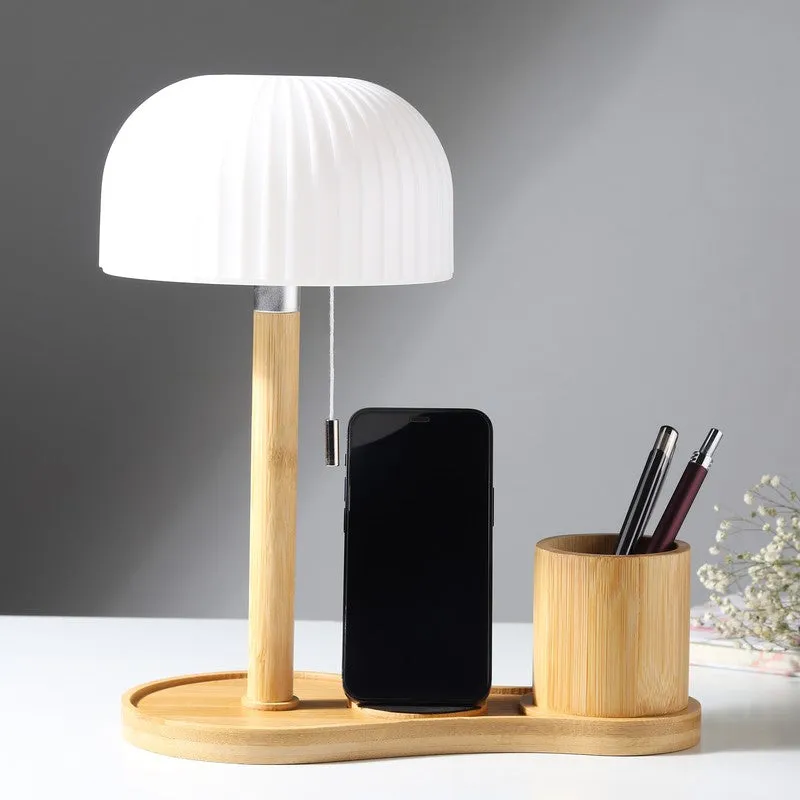 Kairo Halo Table Lamp - Beige,White media 3