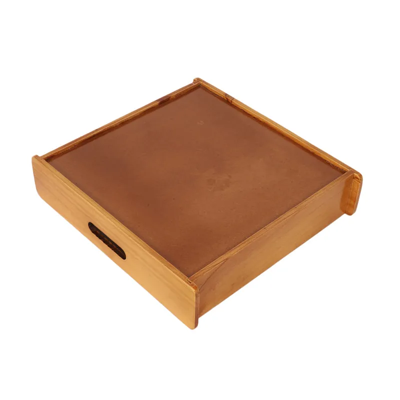 Floral Feast Square Wooden Serving Tray media 5