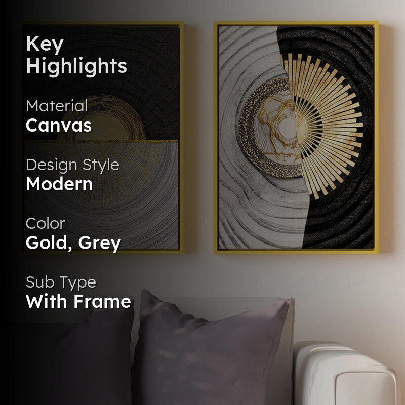 Era Of Noir Wall Art - Set Of Two media 2