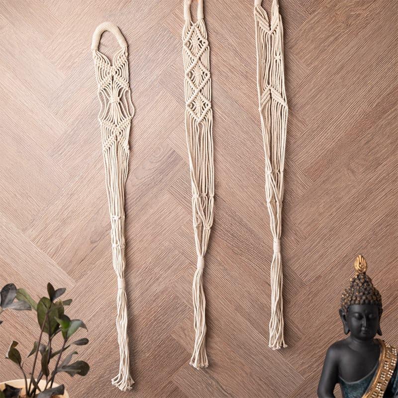 Cosette Macrame Planter - Set Of Three media 3