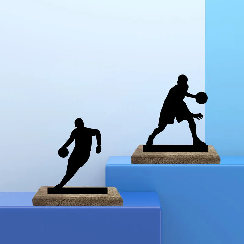 Basketball Craze III Showpiece - Set Of Two media 1