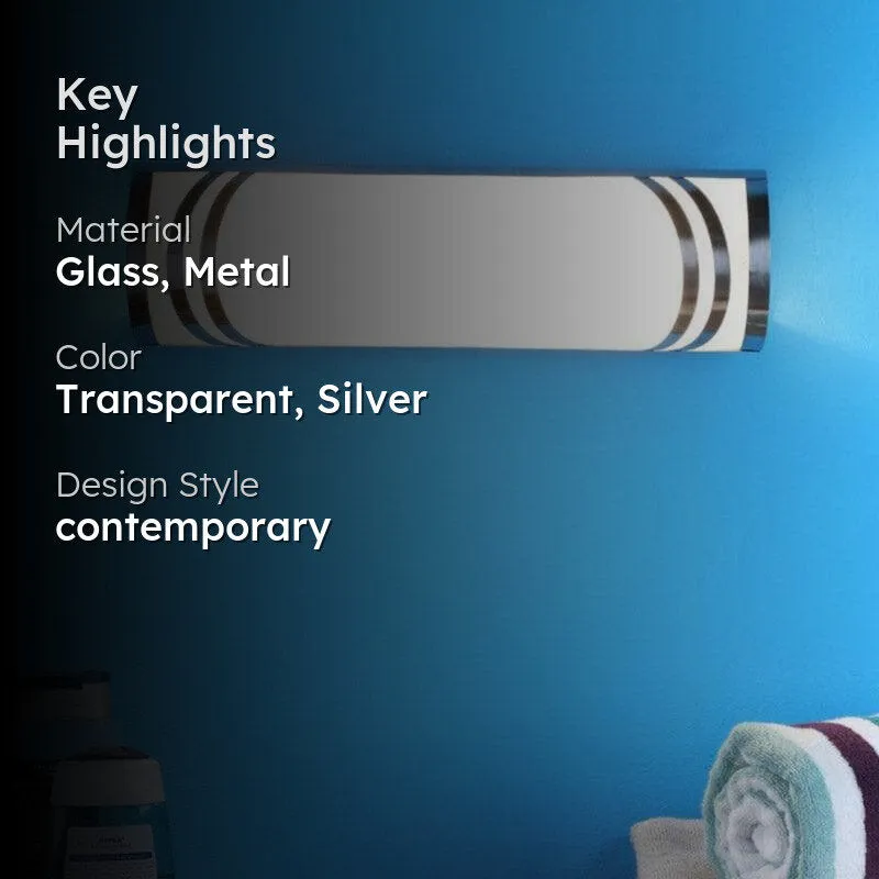 Riva Glass & Metal Wall Lamp media 2