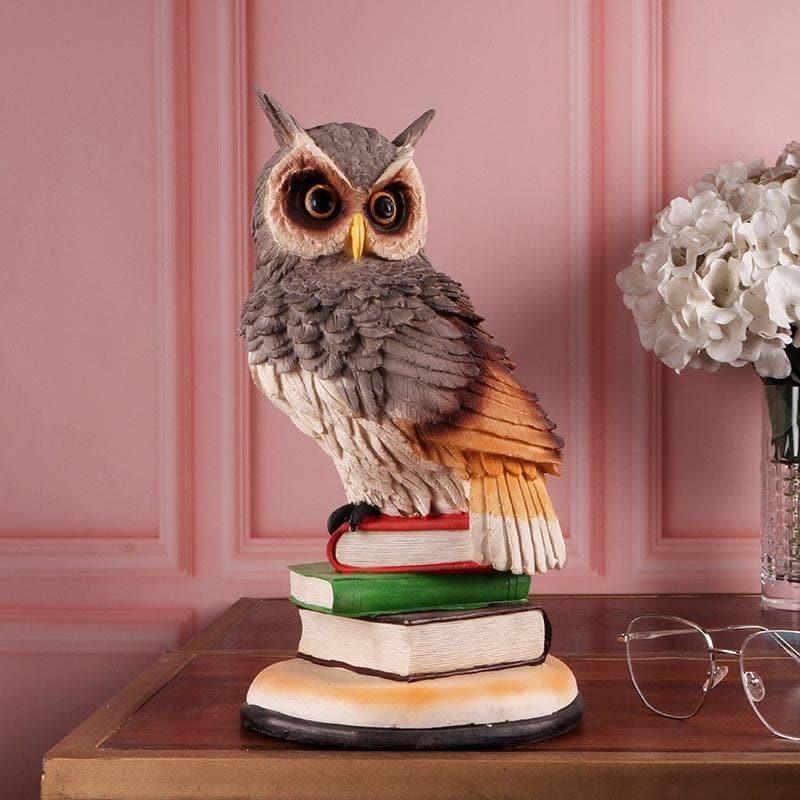 Nocturna Nest Owl Polyresin Showpiece media 3