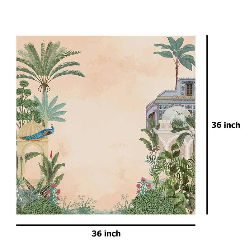 Heritage Garden Poly Canvas Wall Painting media 8