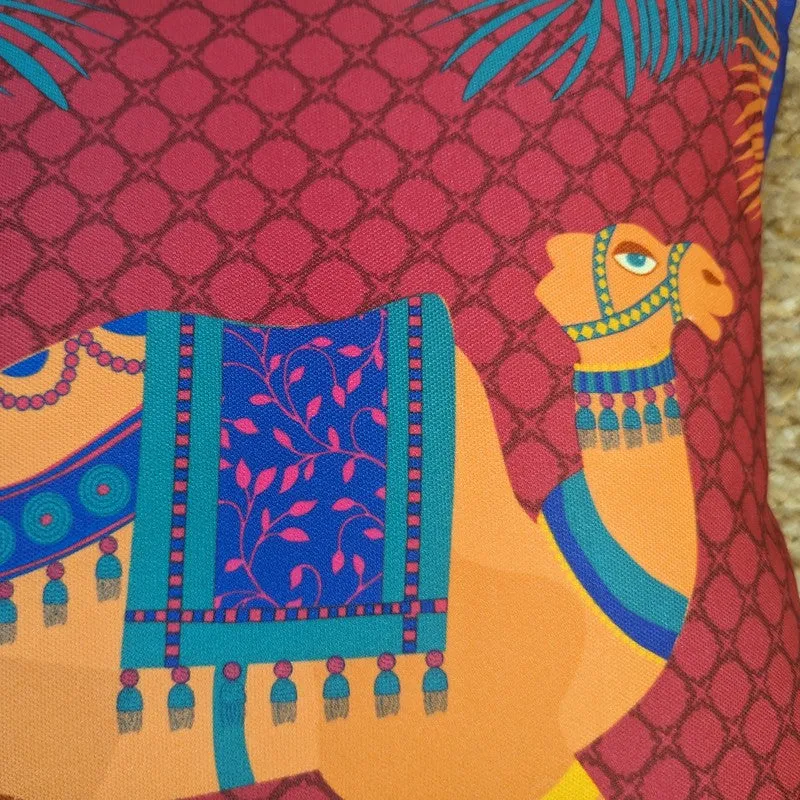 Camel Enclave Cushion Cover - Set Of Two media 5