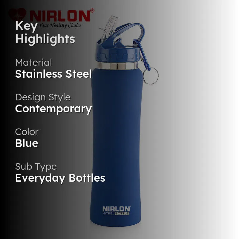 Valento Sipper Water Bottle (Blue) - 750 mL media 2