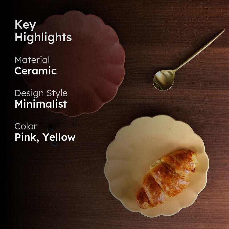 Orie Ceramic Platter - Set of Two media 2