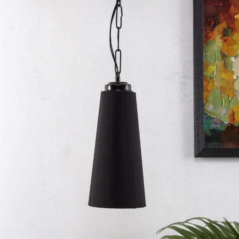 Nicia Fabric Ceiling Lamp - Black media 3