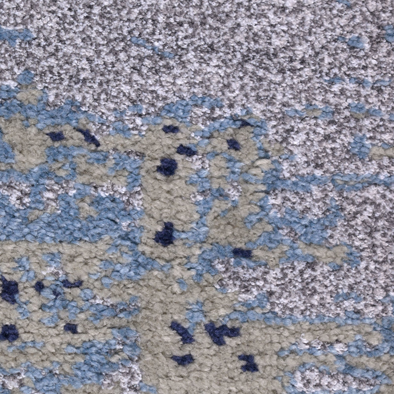 Anira Soft Pile Anti-Skid Carpet - Blue media 5