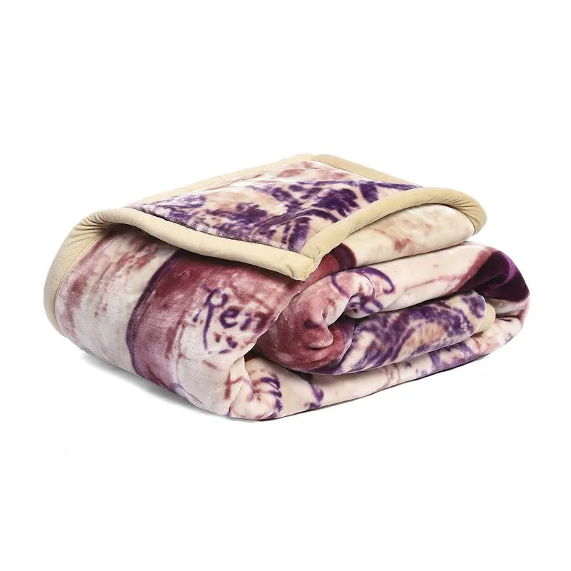 Monte Carlo Mystic Blooms Blanket - 1000 GSM media 5