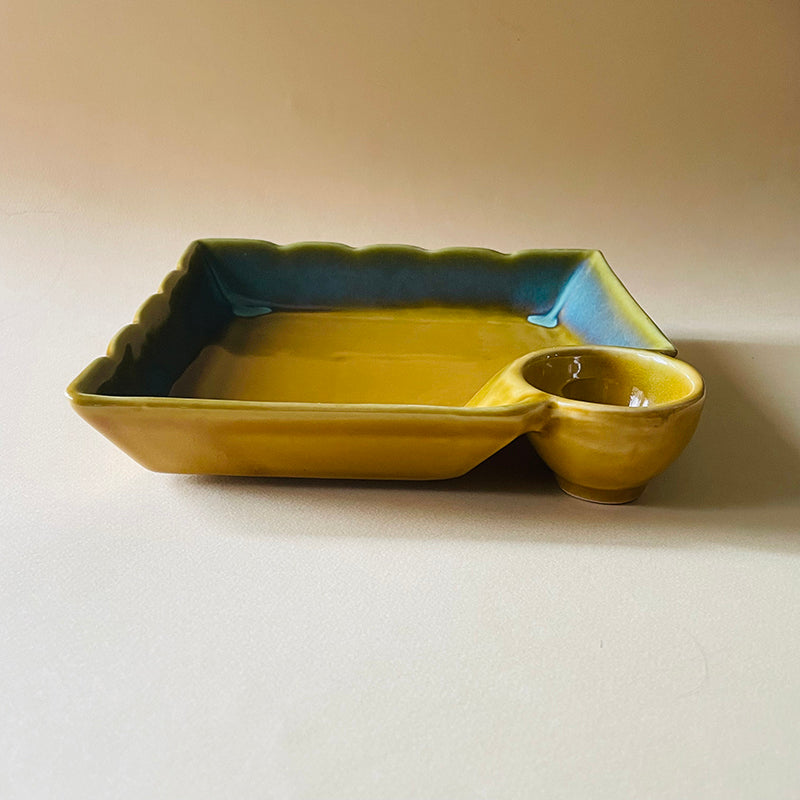 ModiSquare Ceramic Chip & Dip Platter media 9