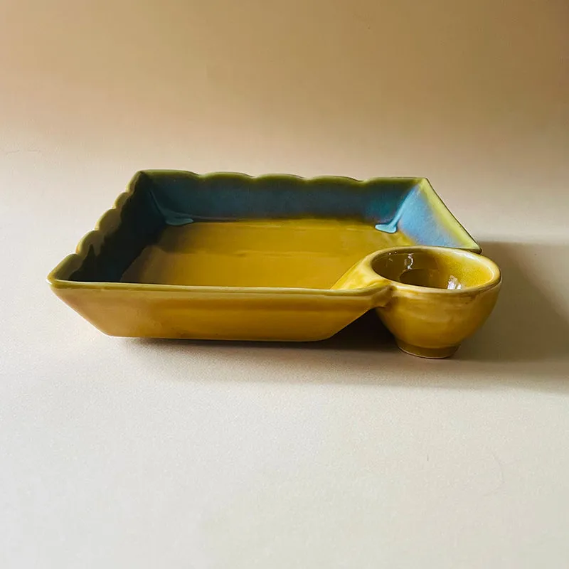 ModiSquare Ceramic Chip & Dip Platter media 9