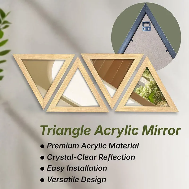 Trio Reflect Wall Mirror (Beige) - Set Of Four media 6