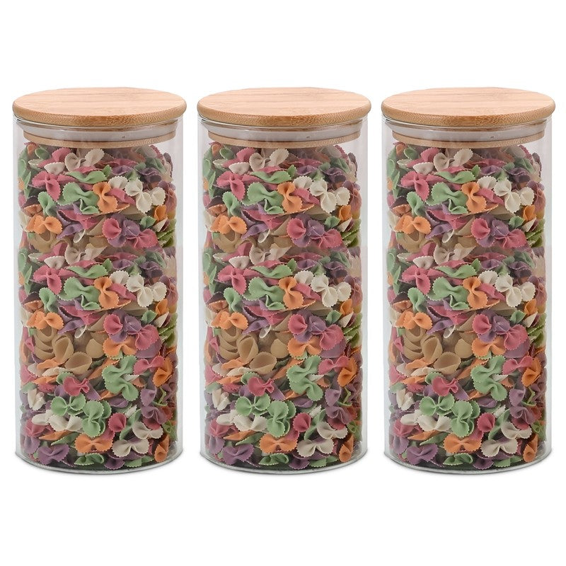 Store Glass Jar (1000 mL Each) - Set Of Three media 4