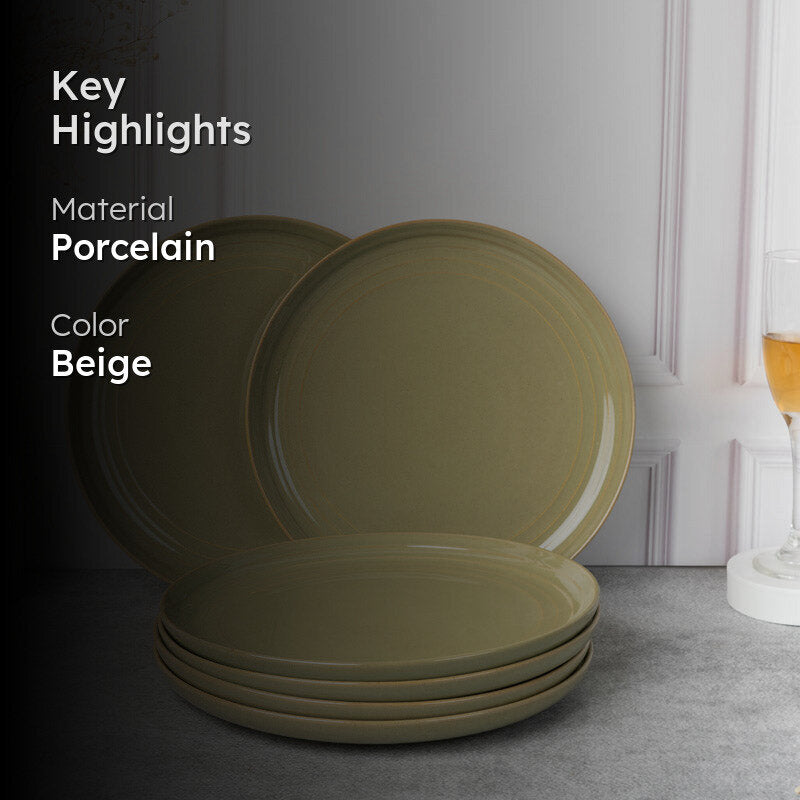Estia Dinner Plate (Olive Green) - Set Of Six media 2
