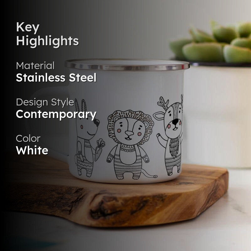 Jungle Party Jam Stainless Steel Coffee Mug (330 mL) media 2