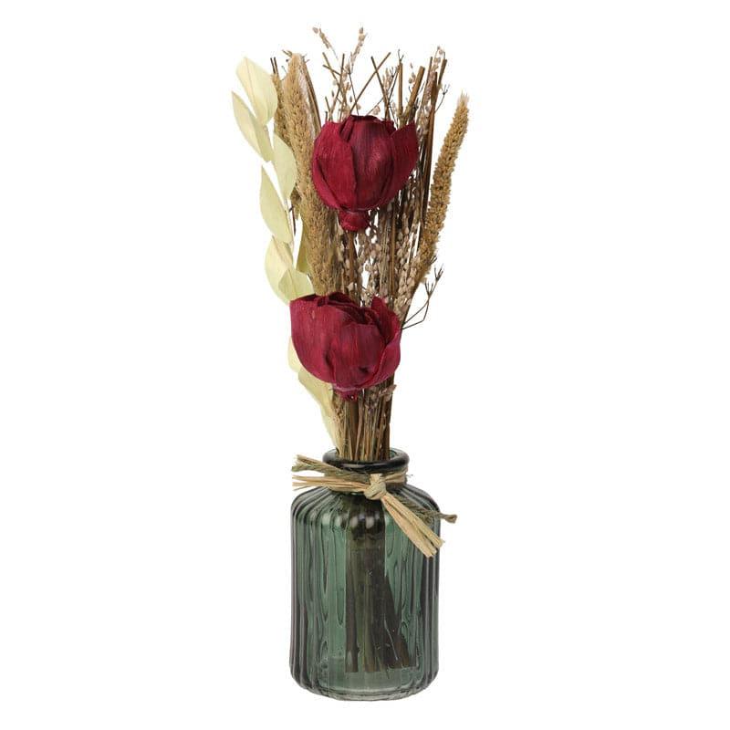 Vintage Decorative Vase with Dried Flowers media 3