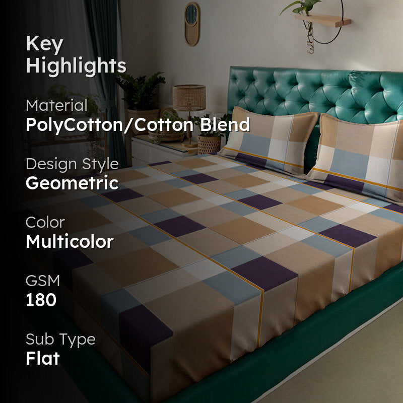 Amaia II Bedsheet - 180 GSM media 2