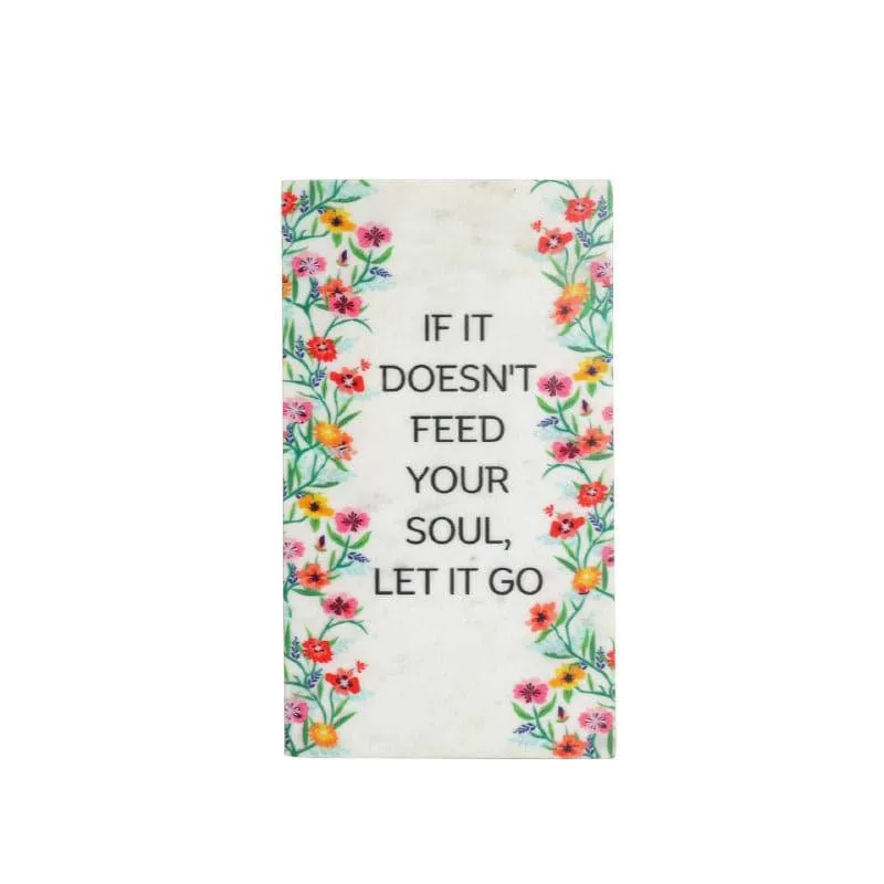 Let It Go Printed Marble Wall Accent media 3