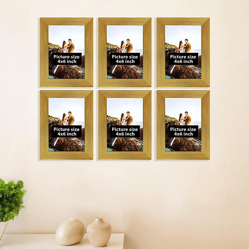 Nora Nova Photo Frame (Gold) - Set Of Six media 3