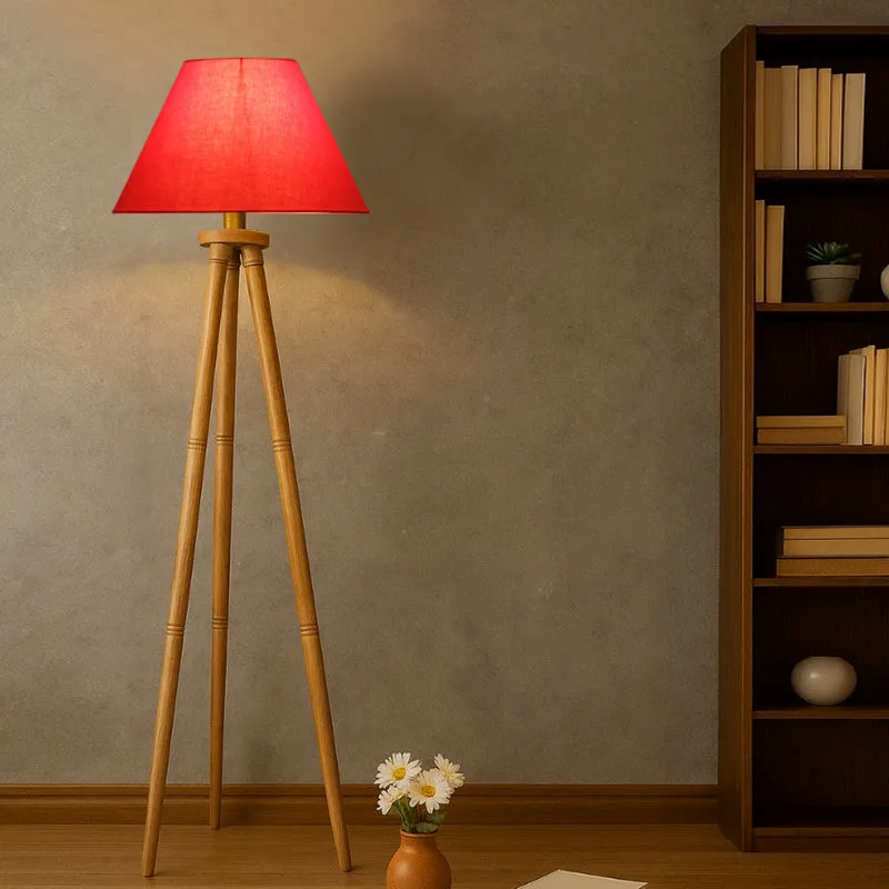 Cotin II Tripod Floor Lamp - Orange media 1
