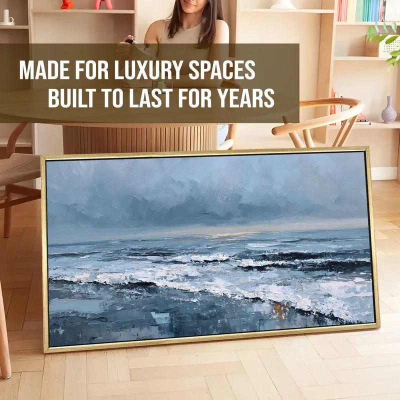 Indigo Depths Canvas Wall Art media 6