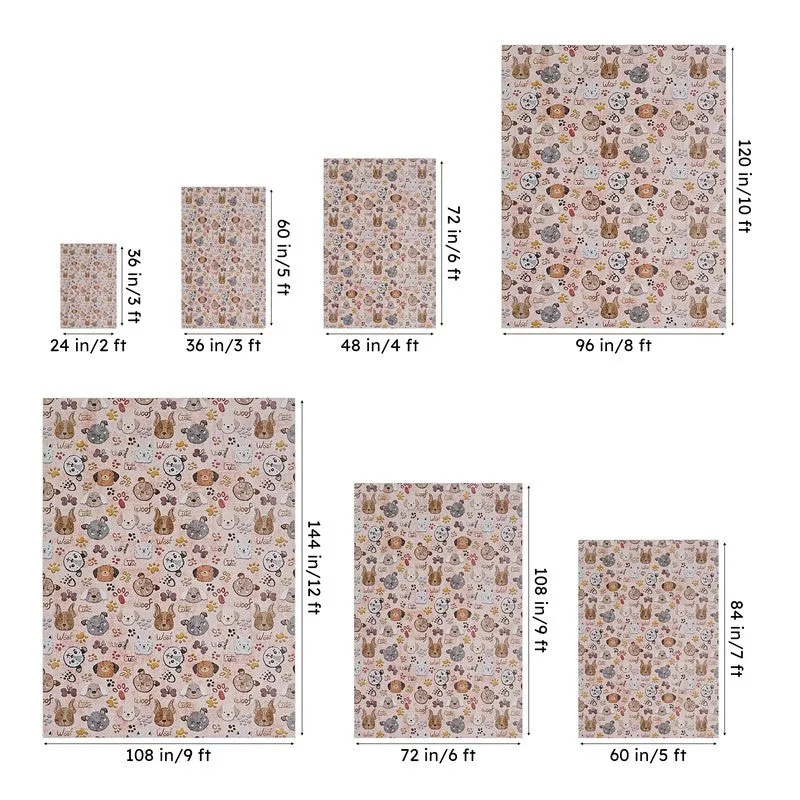 Lunelle Paw Anti-Skid Carpet media 10