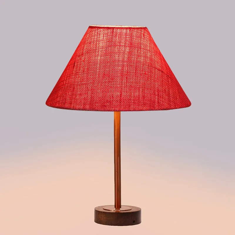 Sienna Rodin Wooden Table Lamp - Pink media 5