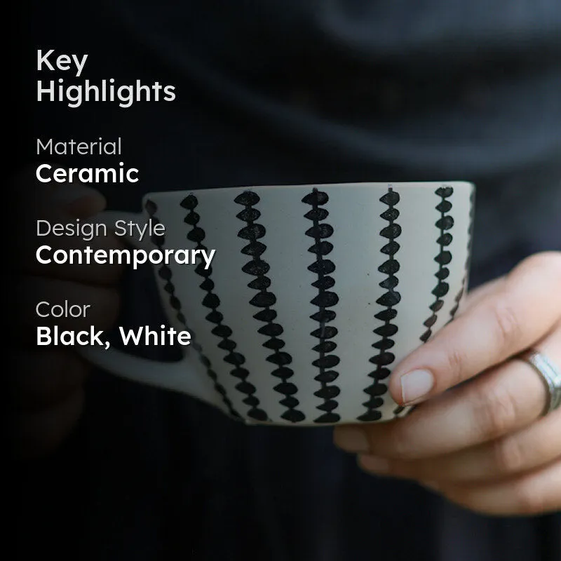 Arianna Ceramic Tea Cup (200 mL) media 2
