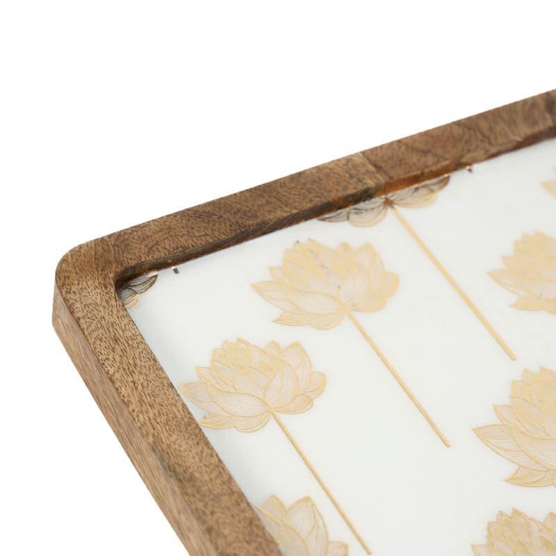 Jeannine Square Wood Platter media 5
