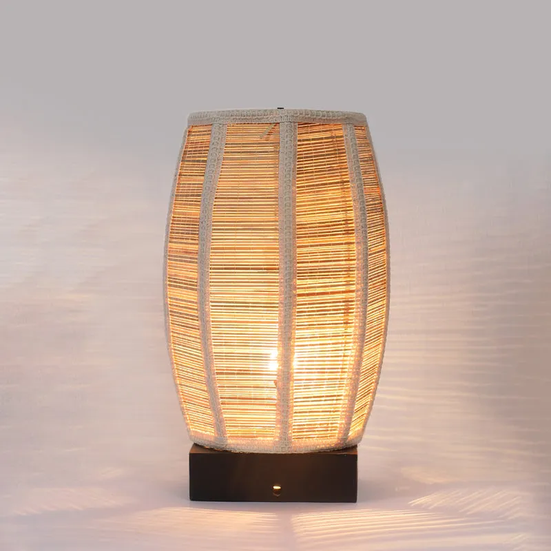 Lumorae Edge Bamboo Table Lamp - Black media 4