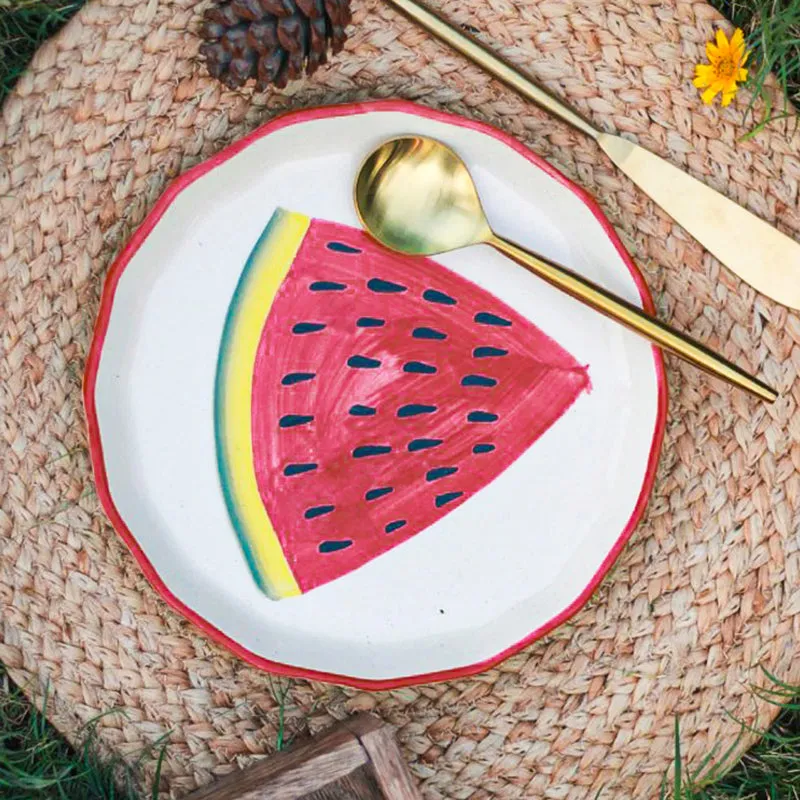 Melon Dreams Ceramic Quarter Plate media 1