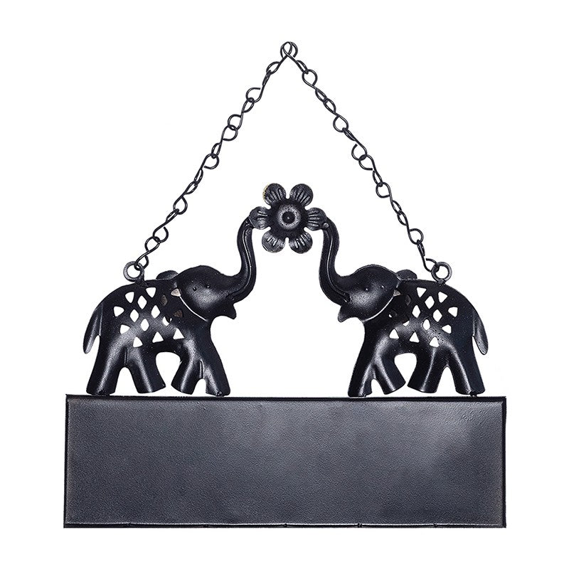 Elephant Welcome Iron Wall Accent media 4