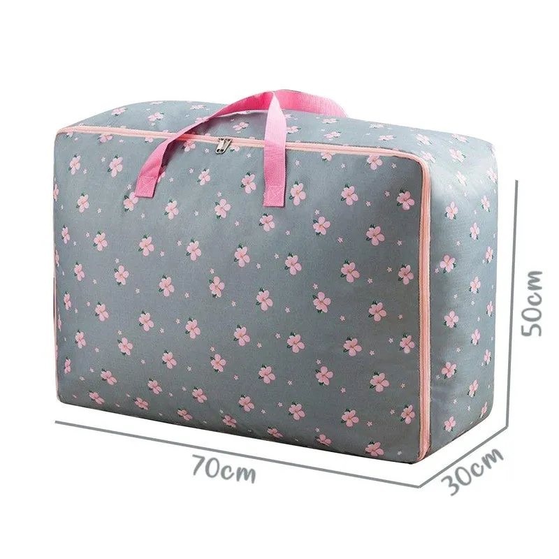 Halvira Fabric Cloth Organiser - Grey media 7