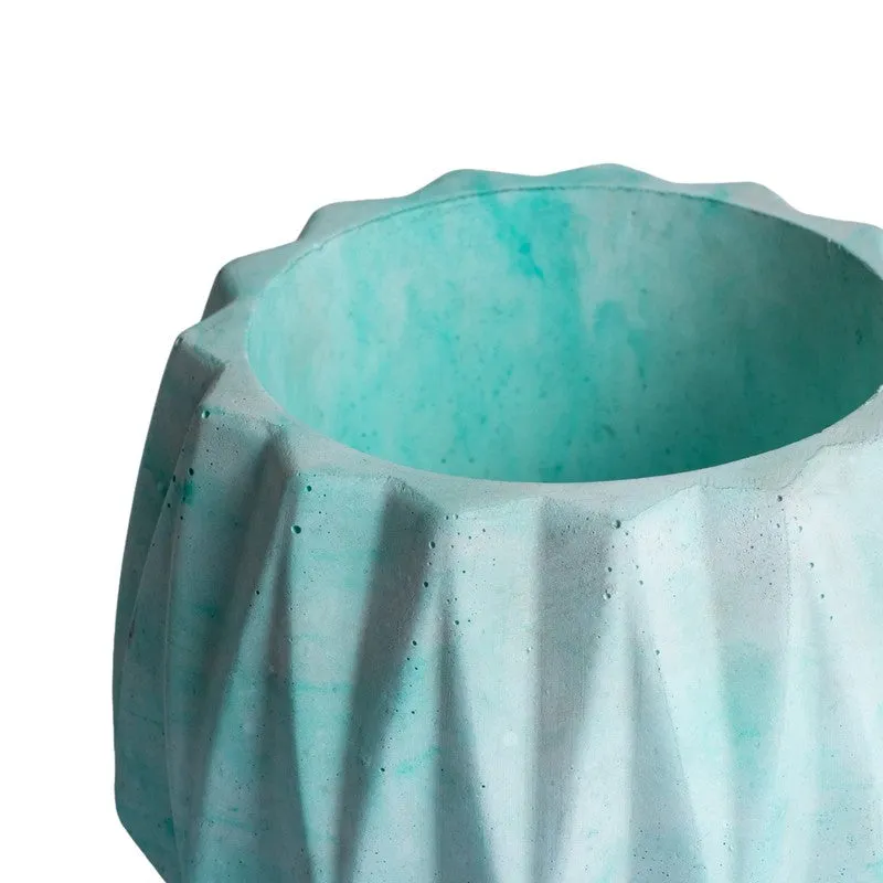 Drovo Round Planter - Green media 6