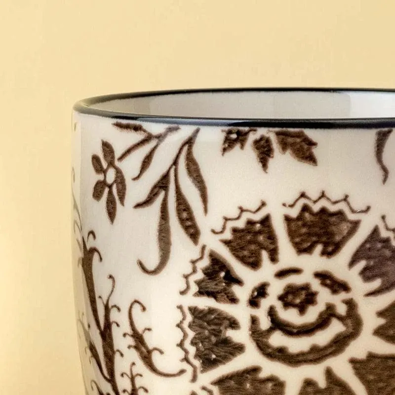 Daylily Porcelain Tea Cup (250 mL Each) -  Set of Two media 4