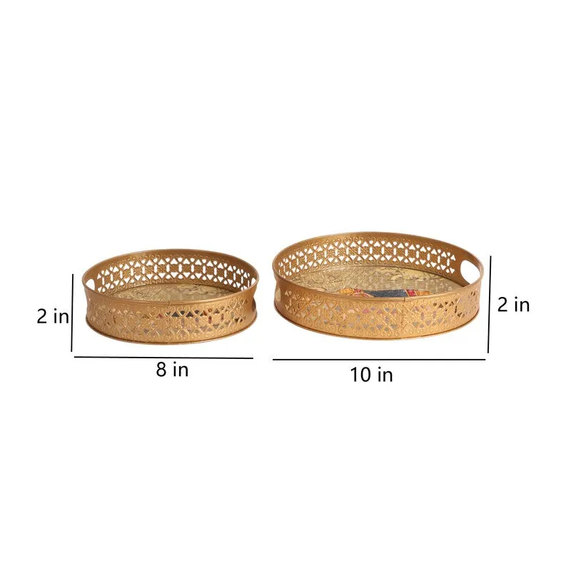 Heritage Round Serving Tray - Set of Two media 7