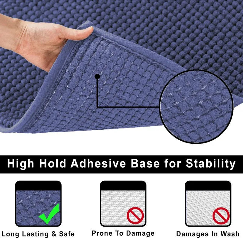 PureTone Microfiber Bath Mats (Navy) - Set of Two media 6