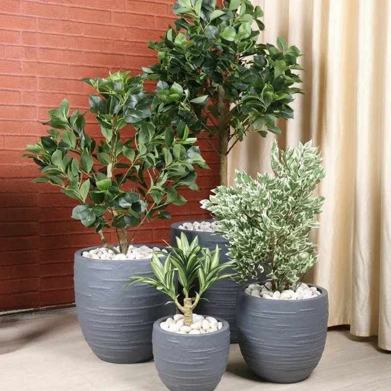 Calmora Floor Planter - Grey media 9