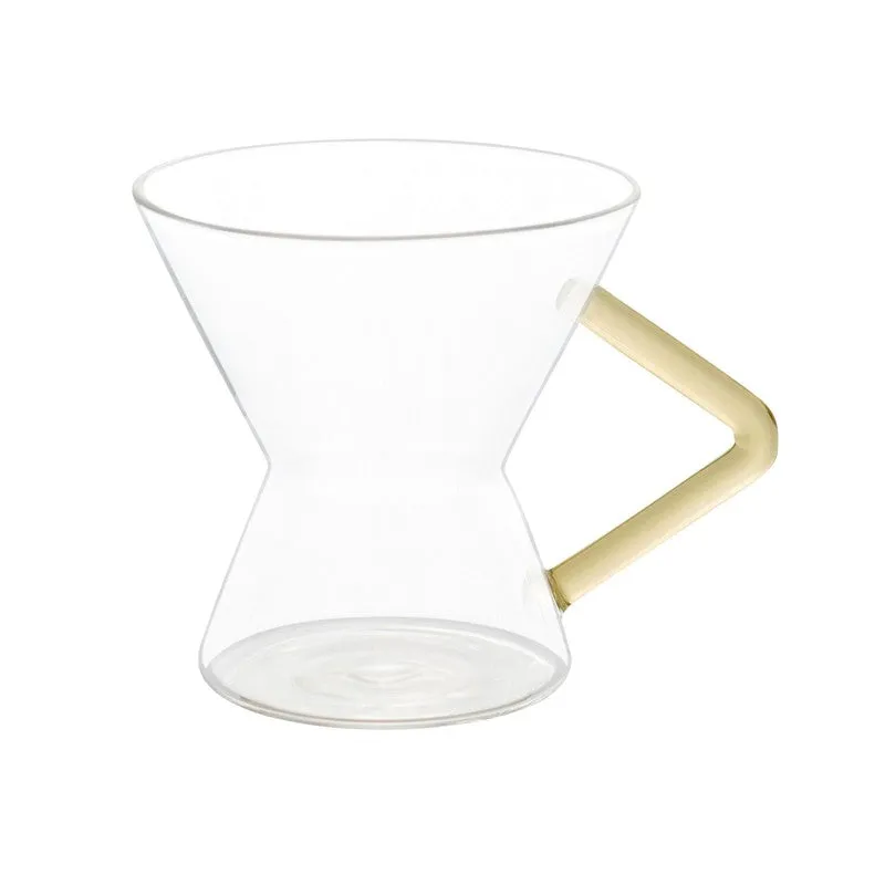 Corvessa Borosilicate Glass Tea Cup (150 mL Each) - Set Of Two media 4