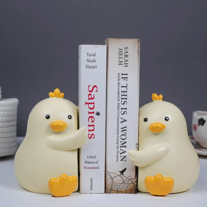 Snuggle Ducks Decor Showpiece - Yellow media 3