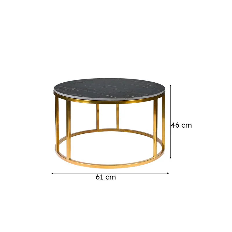 Evoke Noble Accent Table with Marble Top media 8