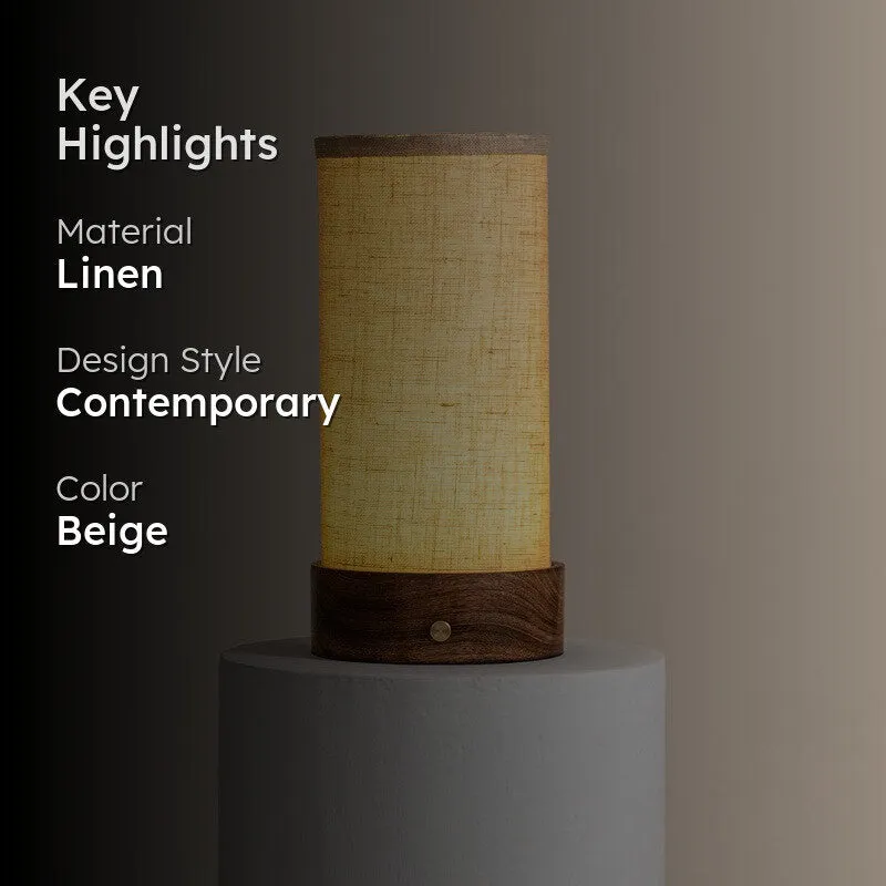 Fig Living Magnus Touch Lamp - Beige - 2