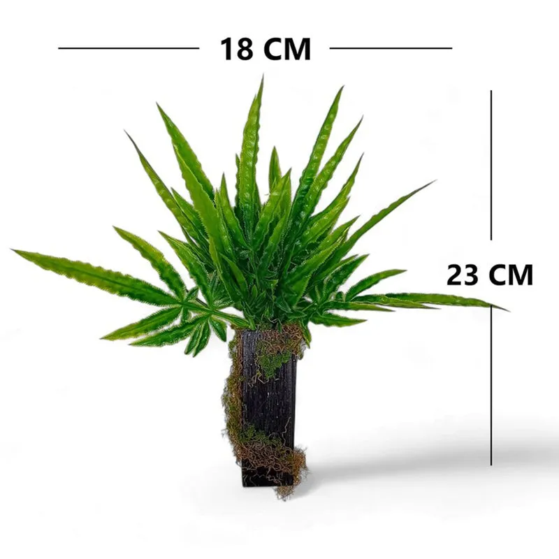LumoLeaf Wall Mount Artificial Plants - 0.8 Feet media 7