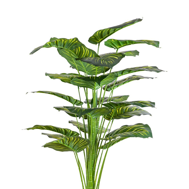 AarviDecor Lush Leaf PVC Artificial Plants media 6