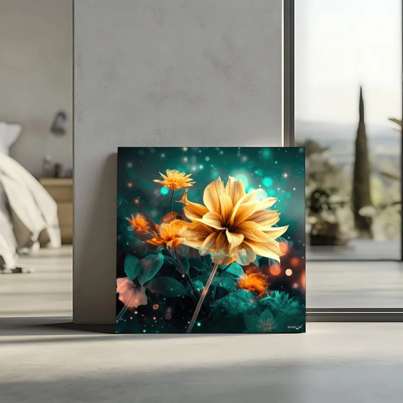 Petal Trance Wall Painting media 3