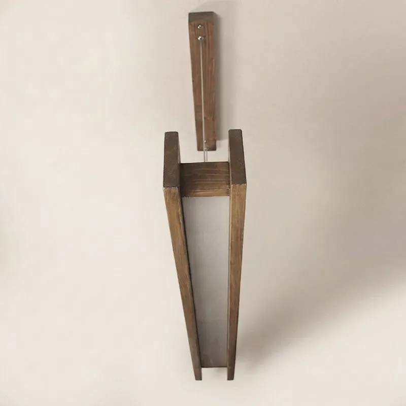 SleekLine Wooden Ceiling Lamp - Brown media 7