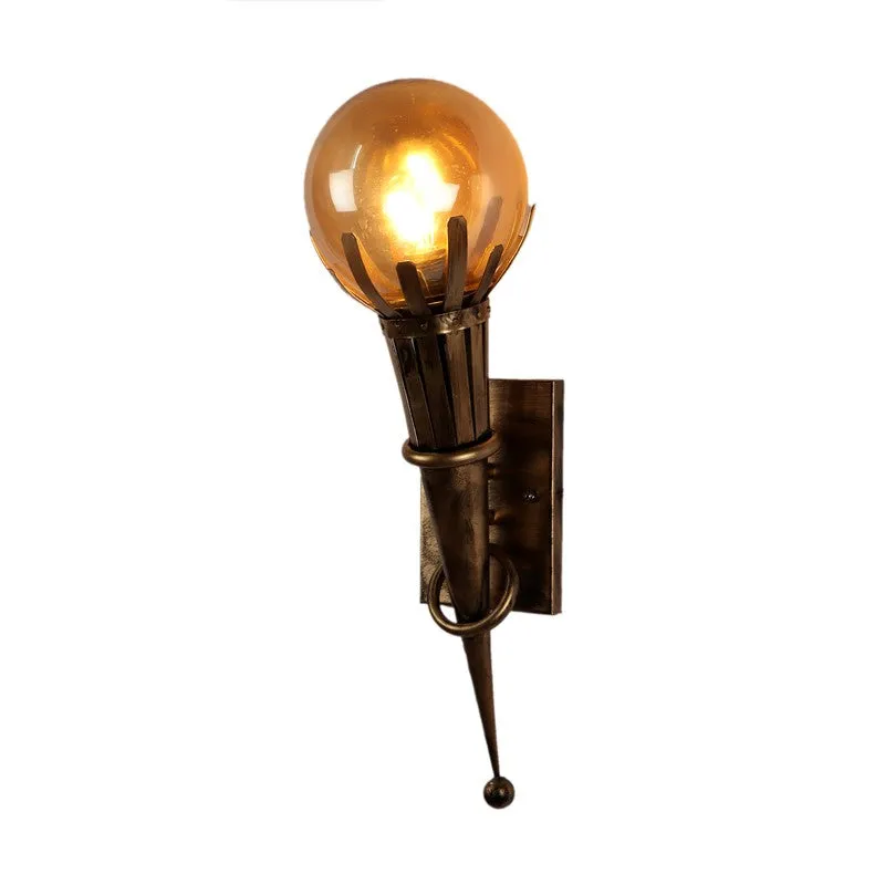 Royal Torch Iron Wall Lamp media 3