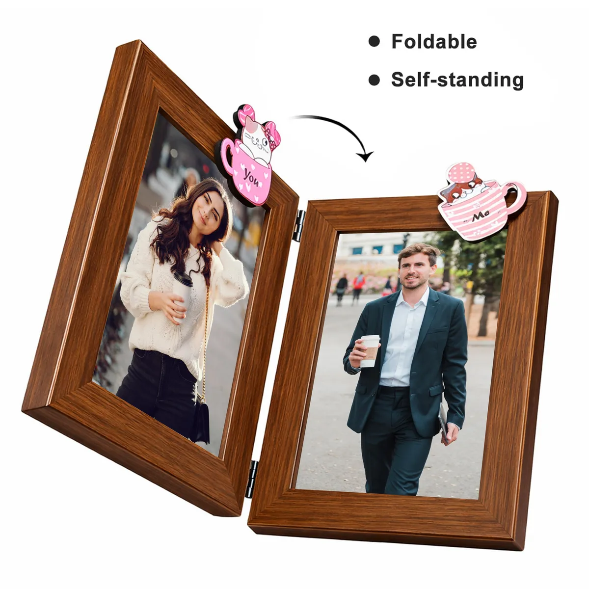 Lovio MDF Photo Frame with Magnetic Stickers media 5